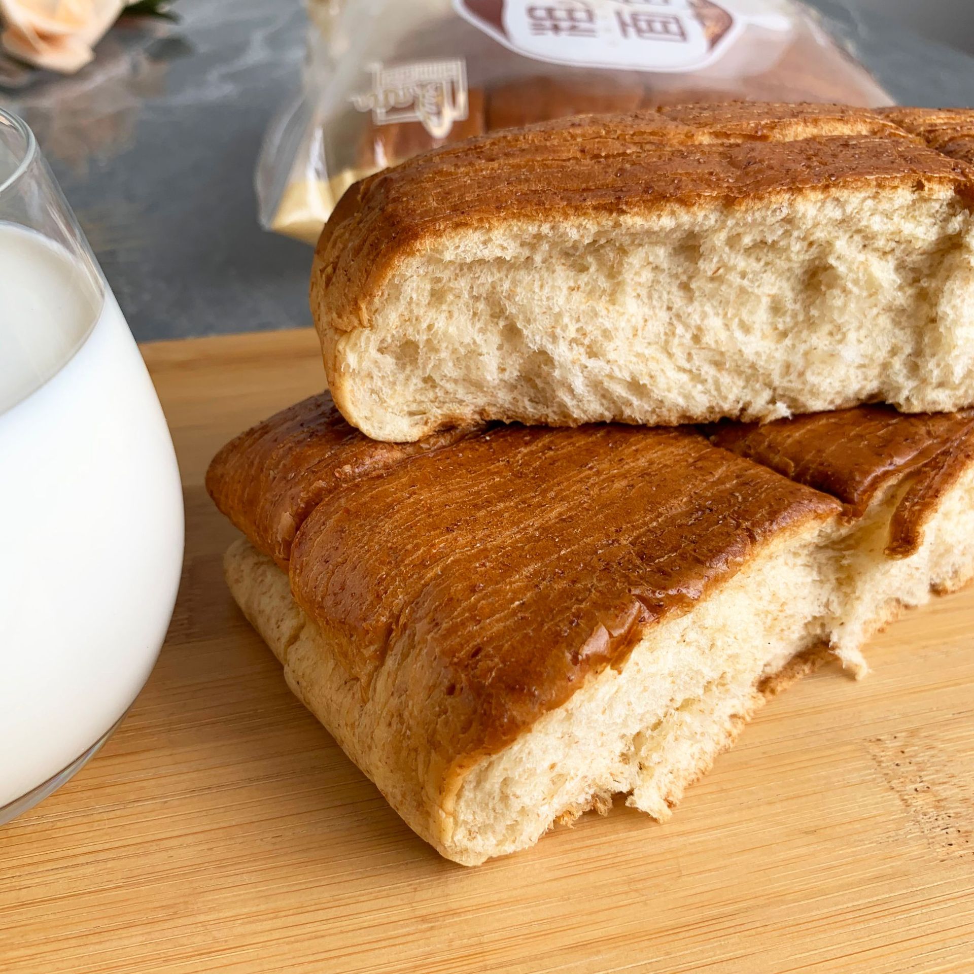 钢琴手撕粗粮面包原味168g手撕网红学生营养早餐点心学校超市批发