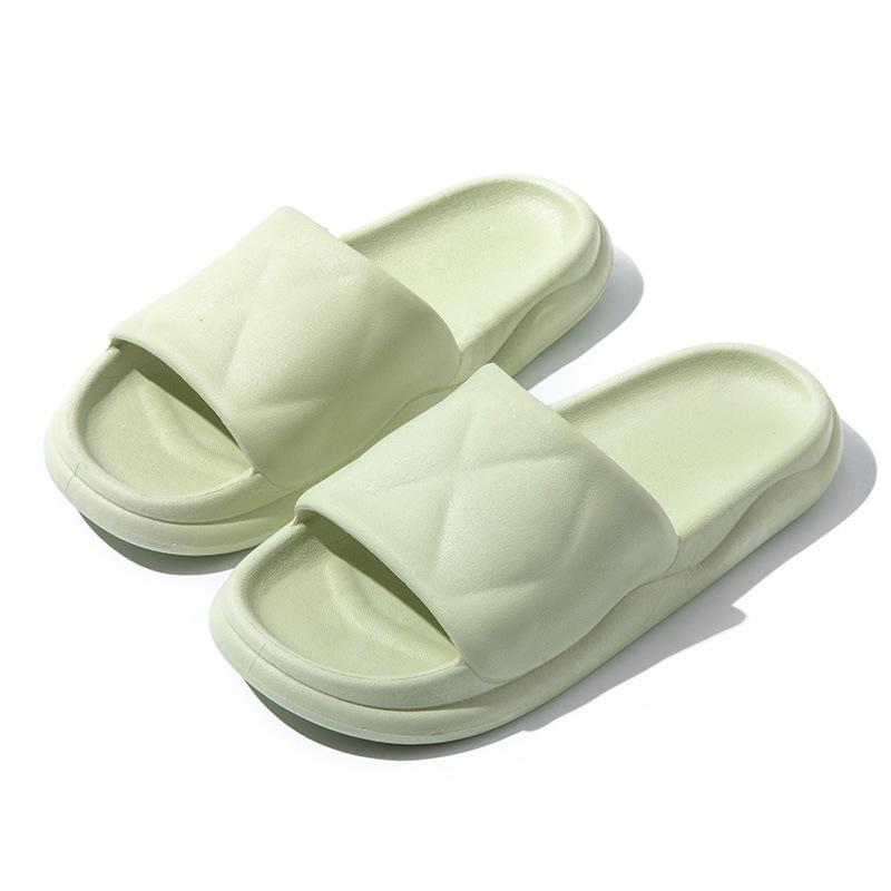 Drooping Coconut Slippers Men's Summer Home Bathroom Couple Indoor Home Thick Bottom for Outdoors Non-Slip Women's Slippers