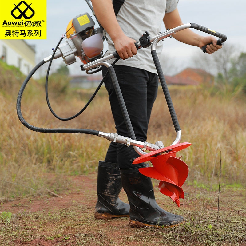 烟草种植机抚州种菜打坑机移栽打孔机厂家新品割草机配件除草松土刀