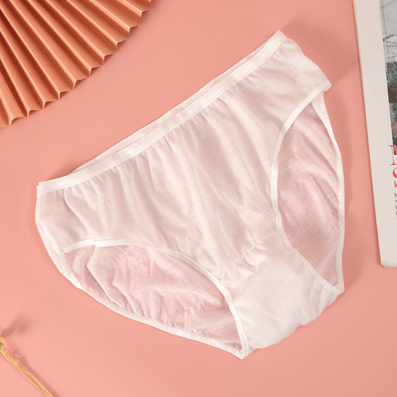 现货女士纯棉一次性内裤产妇月子大码短裤姨妈期旅行无菌免洗内裤