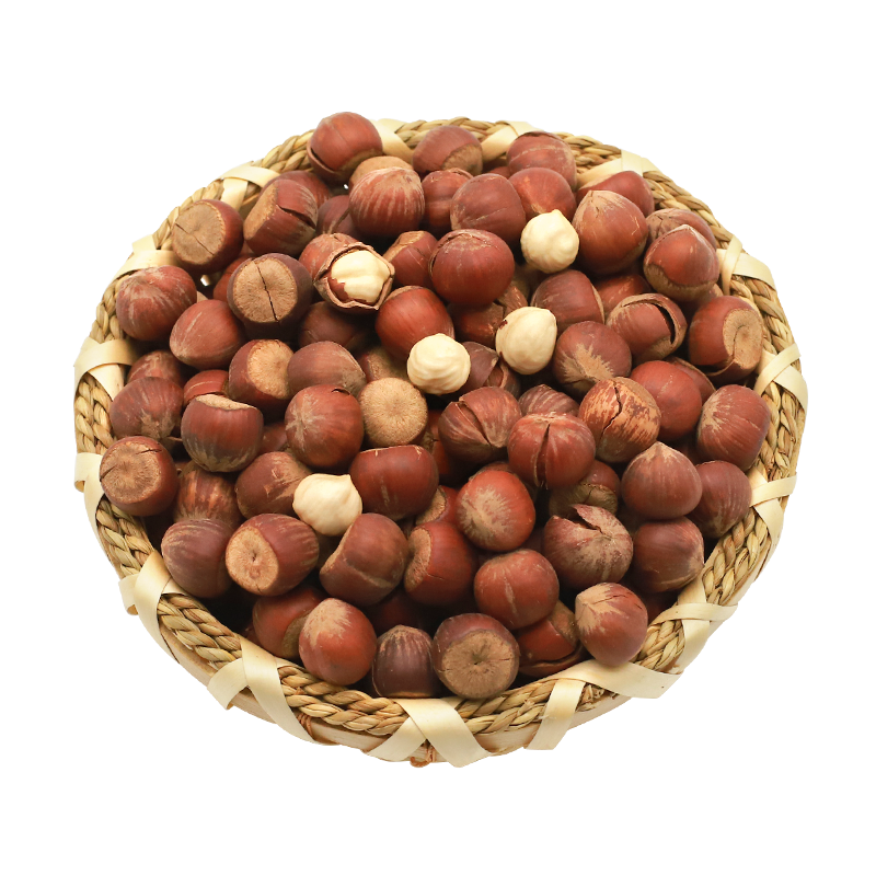 诺诺多滋 开口榛子5斤东北特产辽宁铁岭野生原味大臻子棒子坚果熟