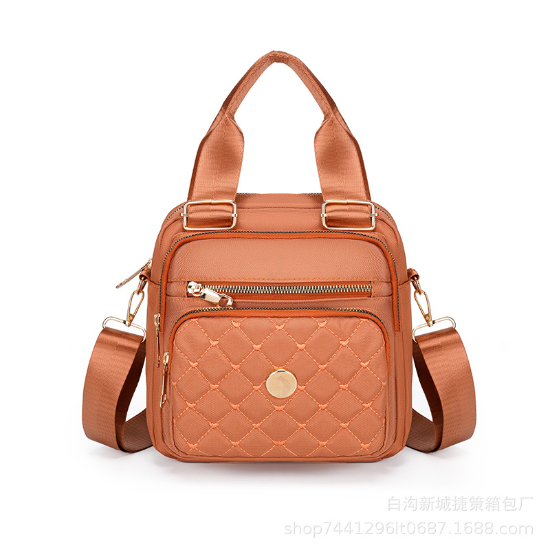 New Women's Bag Cross-Border Trendy Hand-Carrying Bag All-Match Shoulder Messenger Bag Multi-Functional Backpack