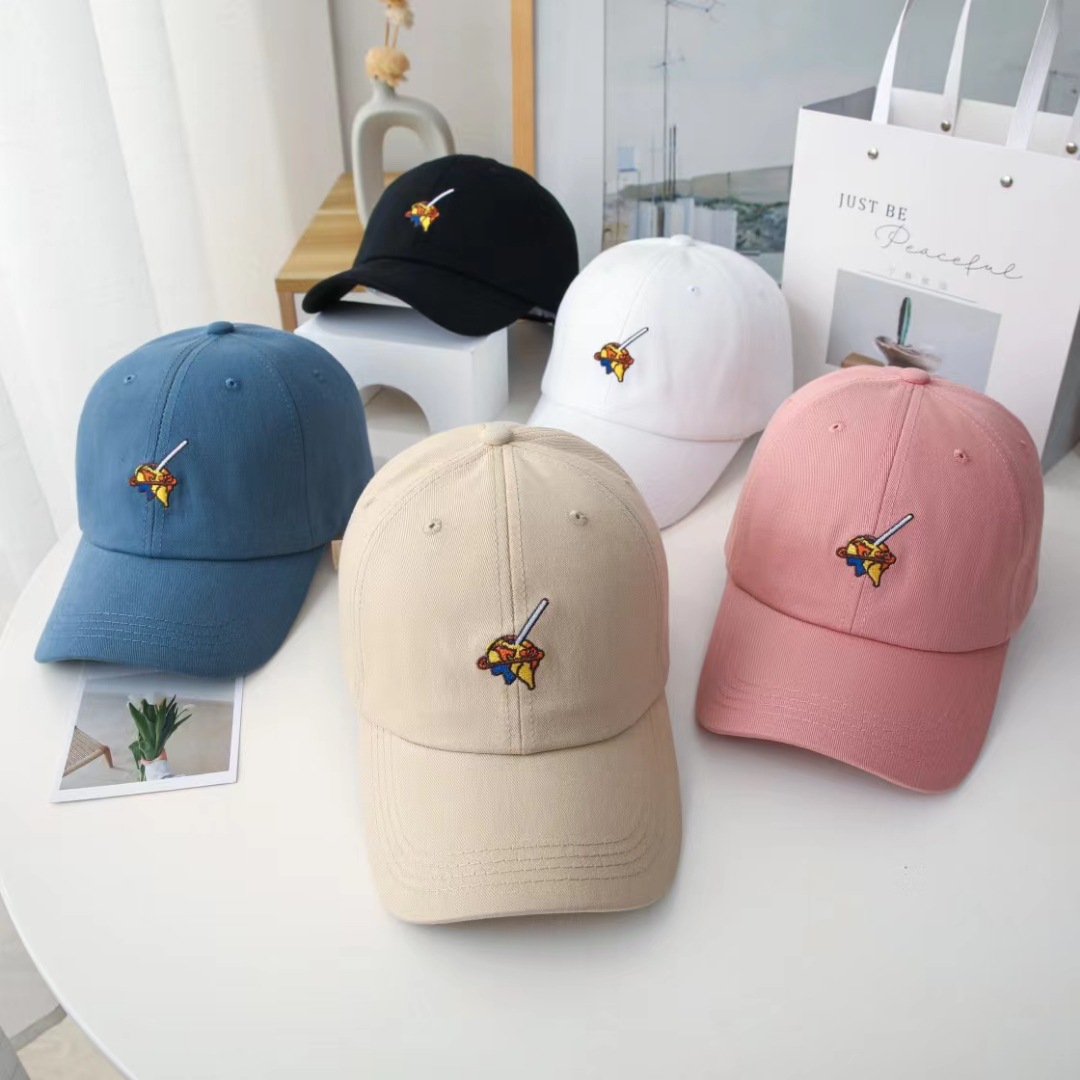 cross-border new arrival hat trendy fashion peaked cap couple‘s same personalized embroidered dome sun-proof anti-ddos baseball cap