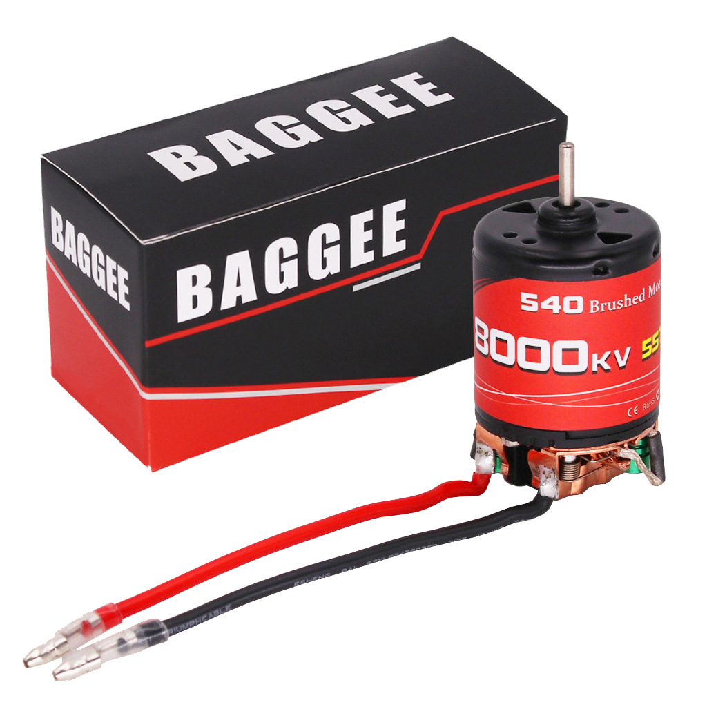 1/10遥控车模型攀爬车防水无刷有刷电机马达540 scx10 trx4 trx6