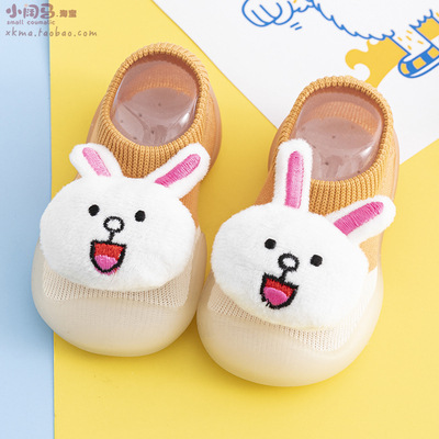 Baby Boy Toddler Shoes Baby Spring and Autumn Non-Slip Soft Bottom Infant Children Indoor Floor Pure Cotton Ankle Sock Baby Girl