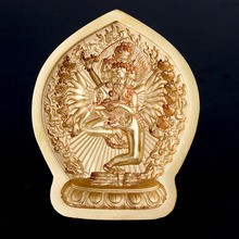 黄铜喜金刚擦擦模具作明佛母佛像摆件手工打磨工艺品送礼品新款