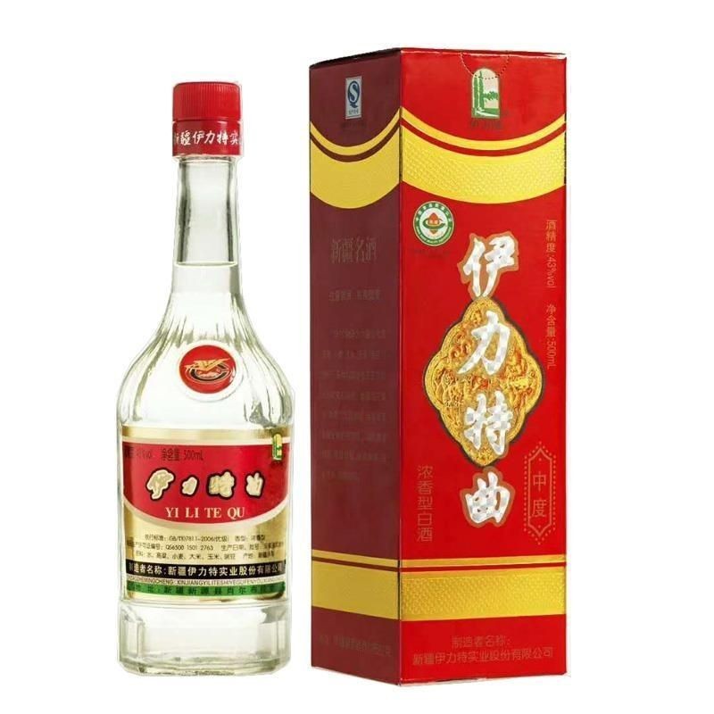 新疆白酒43°伊力特曲中度特婚宴宴会中度白酒批发-阿里巴巴