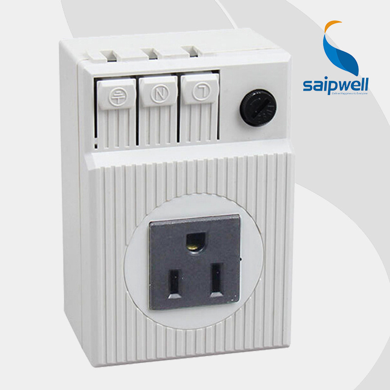 美标动力柜电源插座sd035 导轨式电源柜体插座 电柜备用美式插座