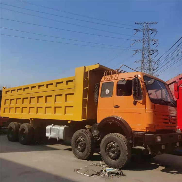 出口自卸车 前四后八渣土自卸车 德龙f3000后八轮工程货运车-阿里巴巴