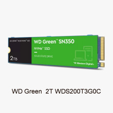 可议价开票⑷WD Green WDS200T3G0C  2T 固态硬盘