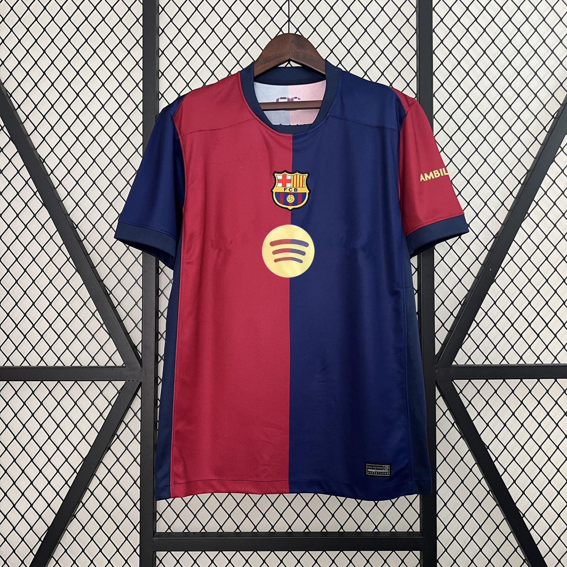 2425赛季泰版足球服俱乐部德法国家队服巴萨梅西贝林厄姆巴佩球衣