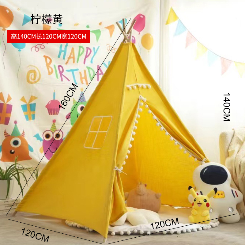 Cross-Border Children's Indoor Tent Indian Home Amazon Outdoor Princess Castle Toy Play House House Wholesale