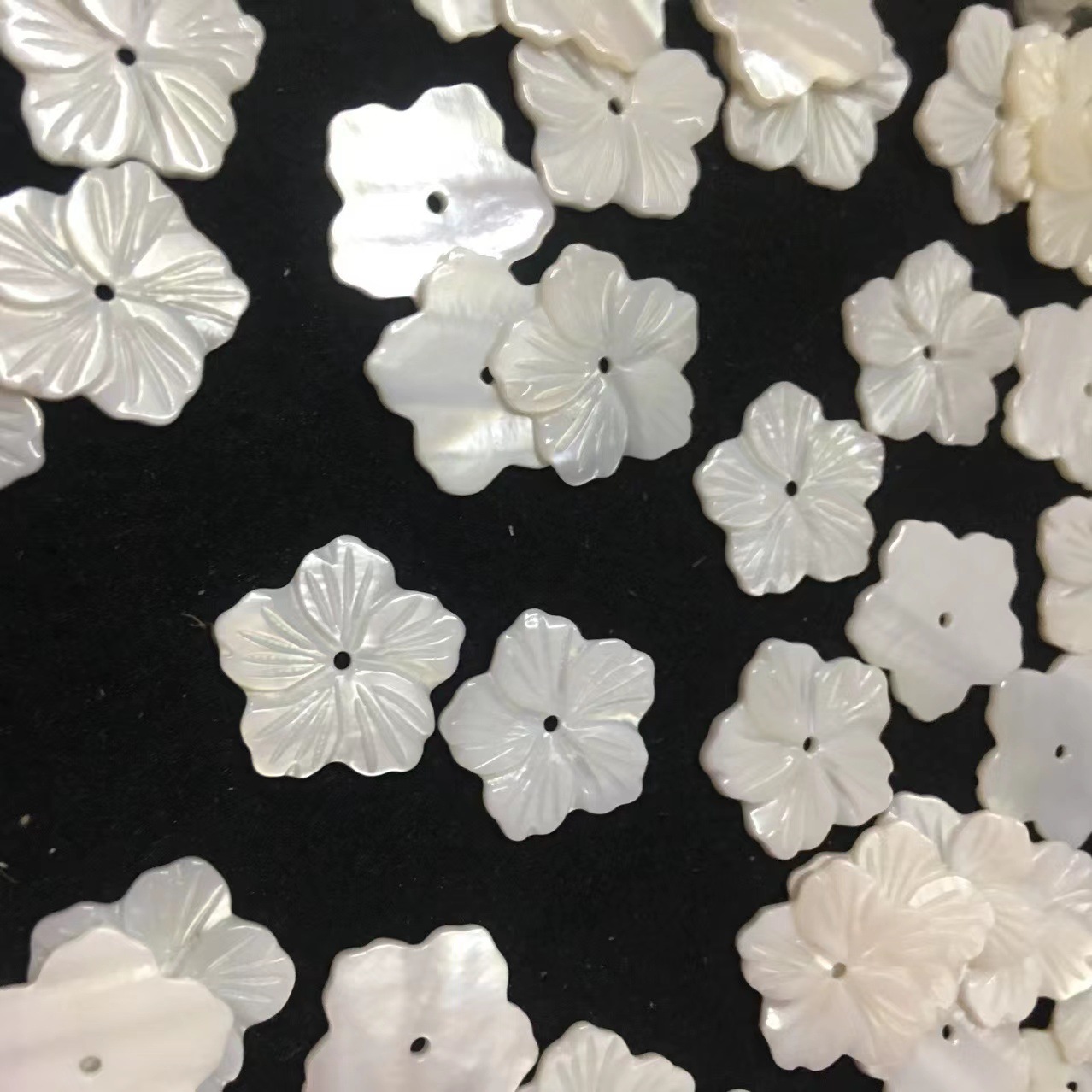 DIY饰品配件 20mm 贝壳花 饰品材料