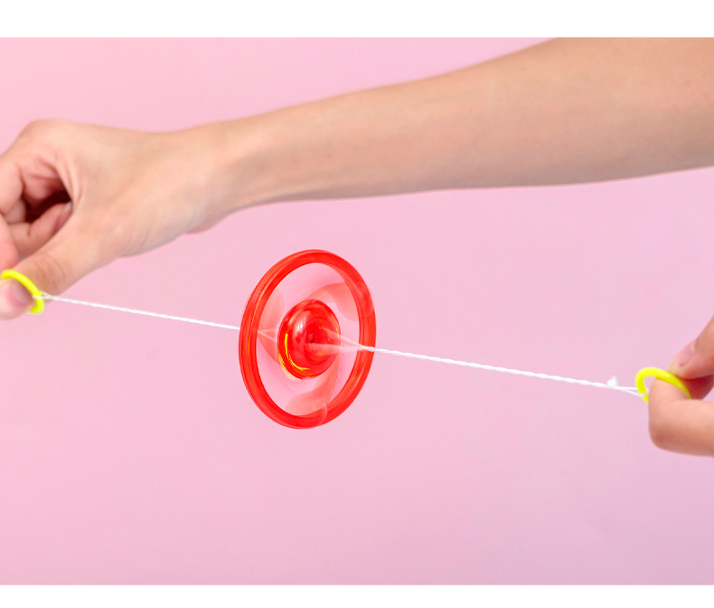 发光拉哨飞轮80后怀旧闪光飞轮炫彩发光陀螺地摊夜市幼儿园小礼品