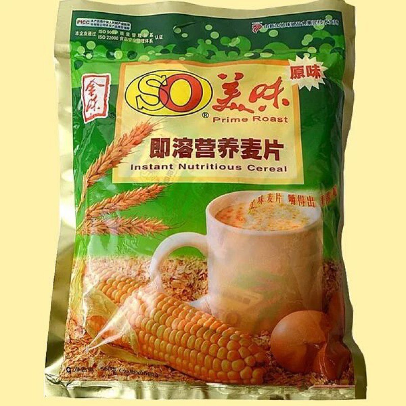 新加坡金味so美味麦片即食燕麦片560g冲饮营养麦片内含20小包