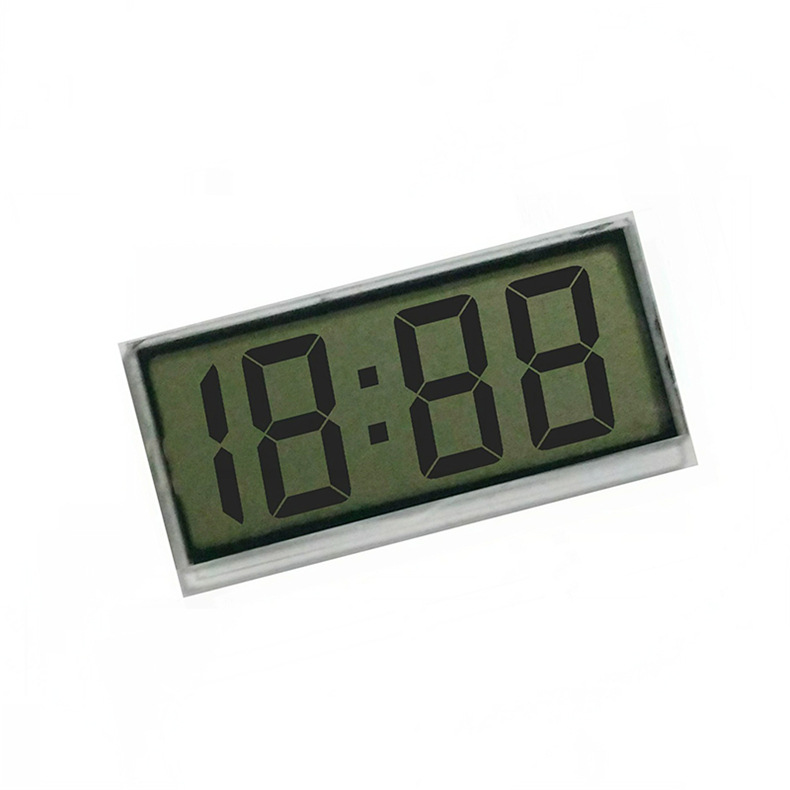 厂家批发lcd液晶屏闹钟显示屏tn钟表手表显示屏 3v钟表液晶显示屏
