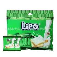 批发越南进口食品Lipo面包干椰子味糕点饼干休闲零食300g16袋一箱