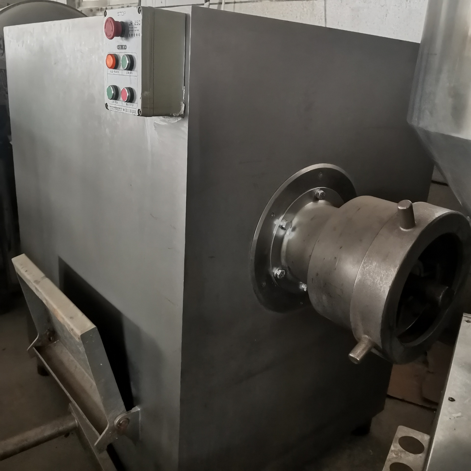 二手绞肉机汉普jr-250绞肉机 大型绞肉机双刀三网绞肉机滚揉机