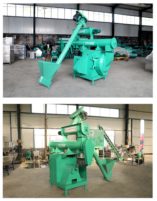 颗粒饲料机鸡鸭鱼牛羊饲料环模颗粒机生产线制粒机商用饲料造粒机