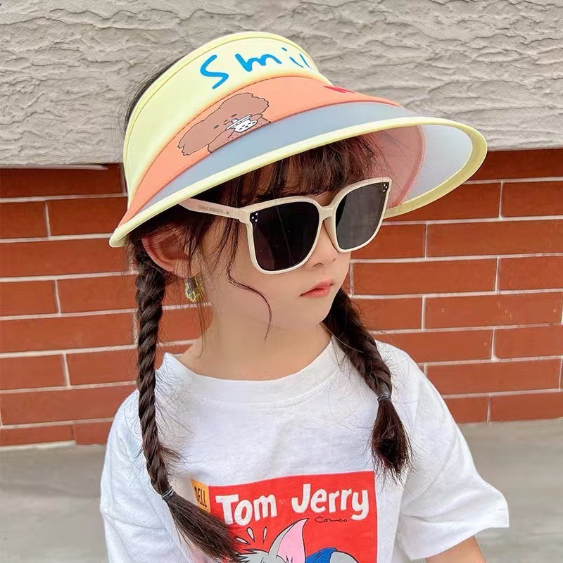 New Small Three Points Glasses Kids Sunglasses Wholesale Kids' Sunglasses UV Protection Fashion HD Sun Glasses