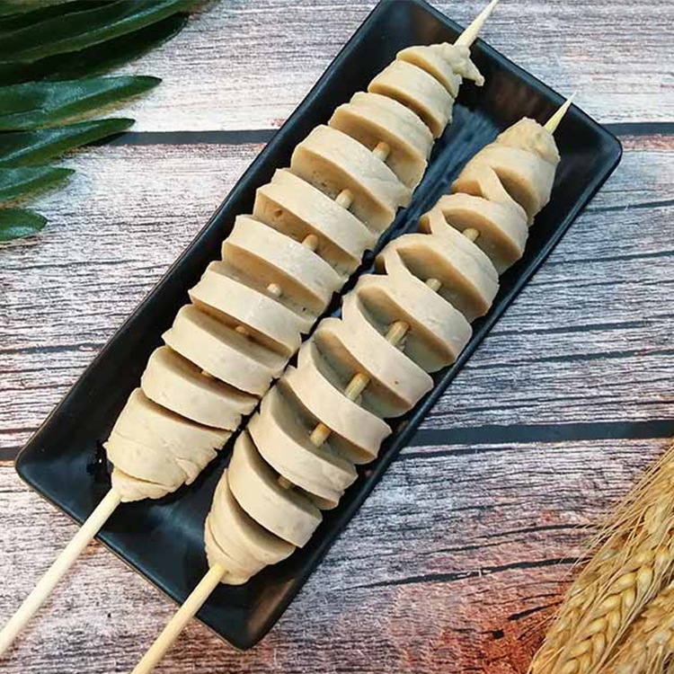 烤面筋串半成品商用素食烧烤食材冷冻小吃大串生面筋