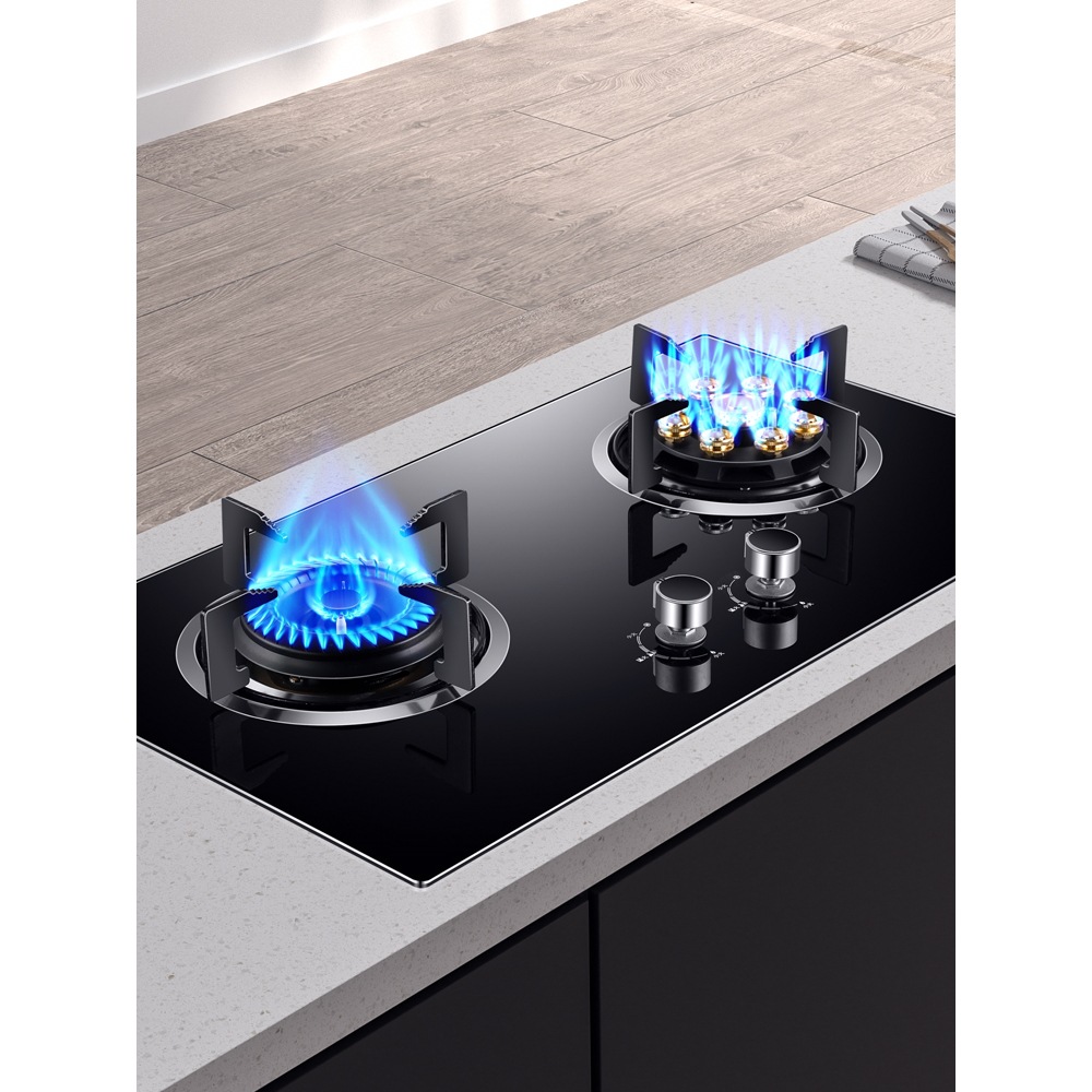 双头节能煤气灶