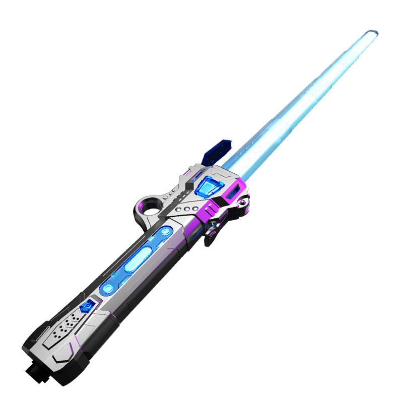 Retractable Laser Sword Star Wars Children's Toy Rechargeable Cool Luminous Glow Stick Sword Colorful Light Stick