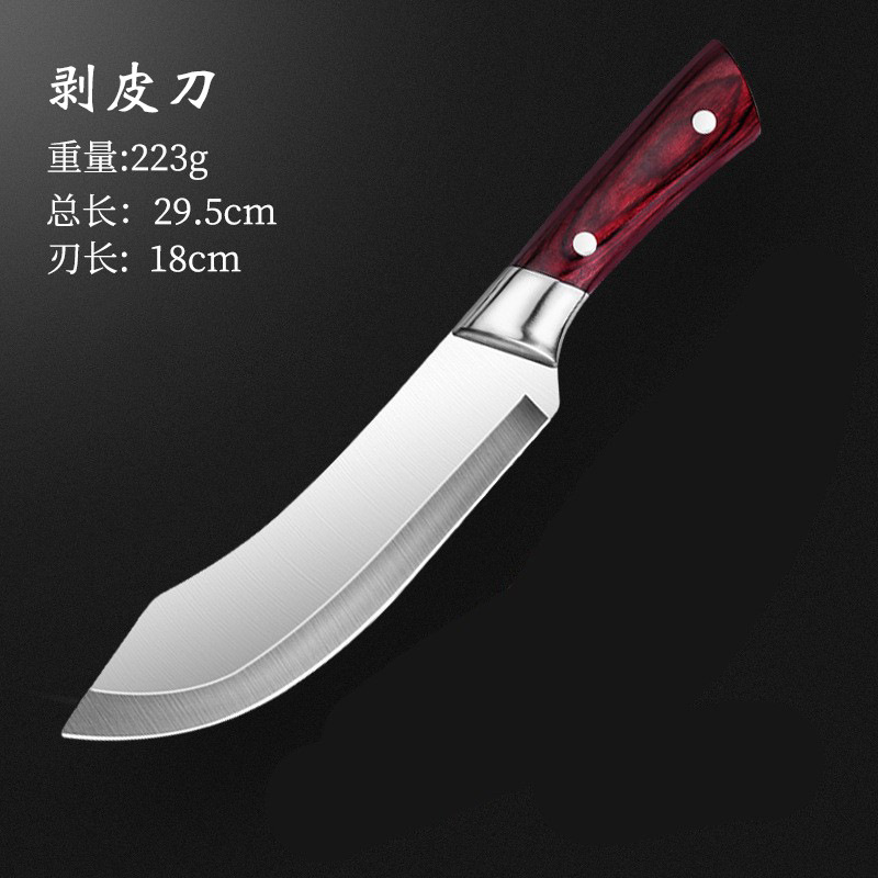 Boning Knife Hand-Forged Sharp Butcher Cleaver Slaughter Sever Knife Longquan Knife Meat Union Factory Pig Dedicated Knife