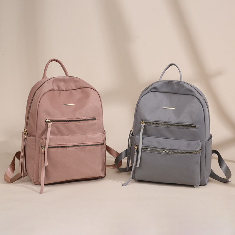 2022 New Spring Fashion Trend Oxford Cloth Casual Backpack Versatile Large Capacity Women's Backpack Schoolbag Wholesale