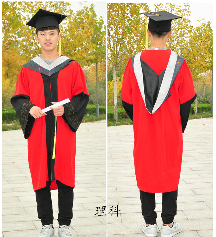 导师服博士服毕业礼服大学生学位服导院长服硕士服军科医科农工科