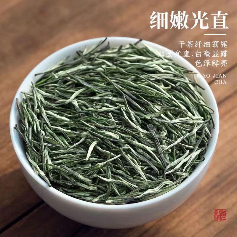 毛尖信阳恋凝香茶叶2023新茶春季绿茶浓香耐泡型实惠罐装一件代发