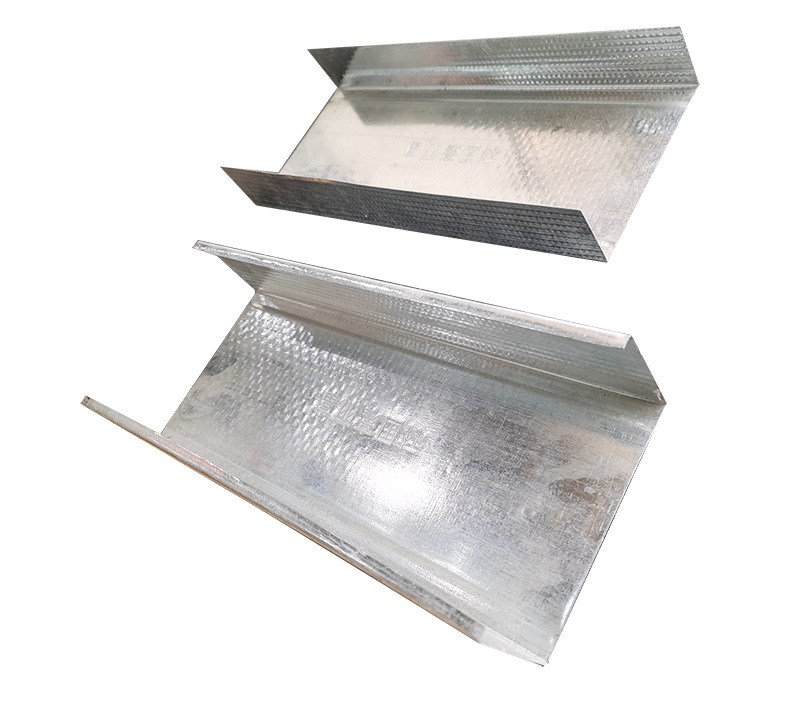 批发轻钢龙骨 石膏板吊顶卡齿龙骨 50付骨 镀锌防锈v型主副龙骨