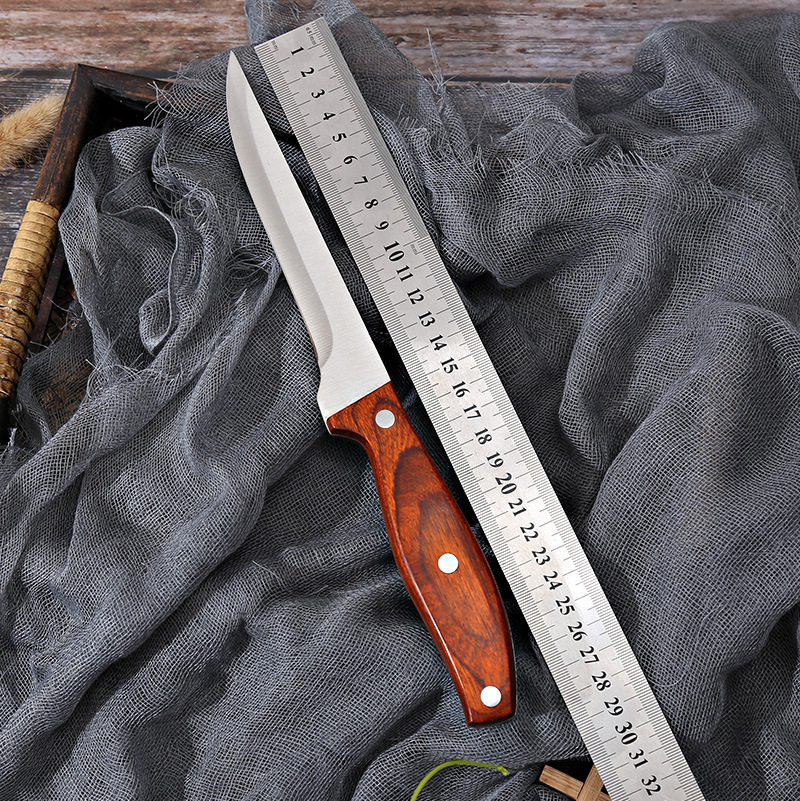 德国不锈钢屠宰多用刀剔骨刀切片刀杀鱼刀弯刀户外钓鱼刀割肉刀具