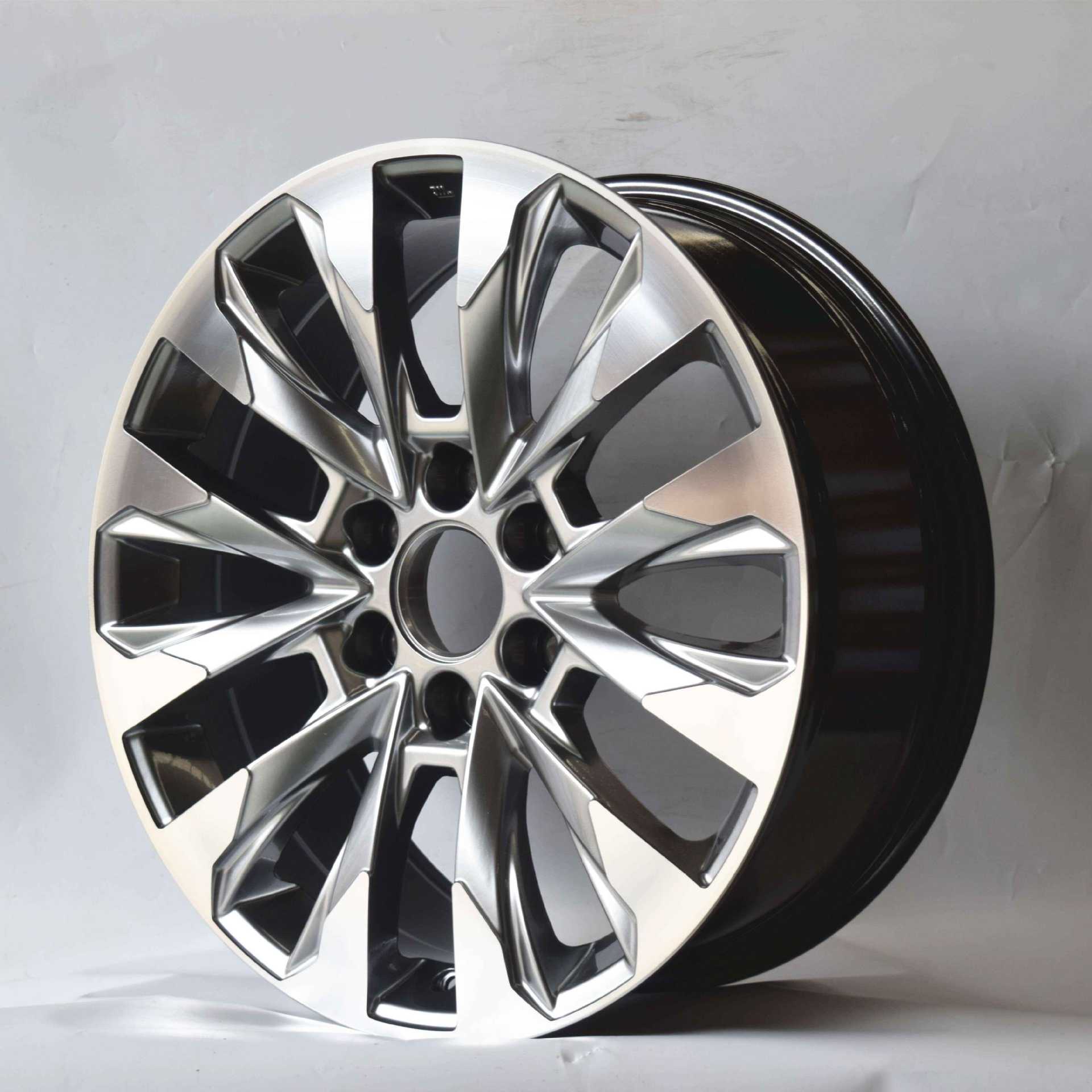 汽车钢圈轮毂 20x8.0 pcd 6x139.7 et30  铝合金轮毂 厂家直销