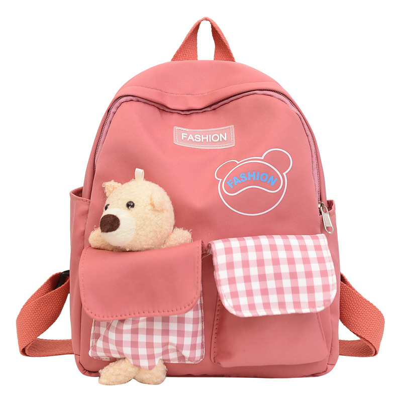 Korean Style Kindergarten Backpack Cute and Lightweight Small Backpack 2023 New 3-6 Years Old Boys and Girls Backpack