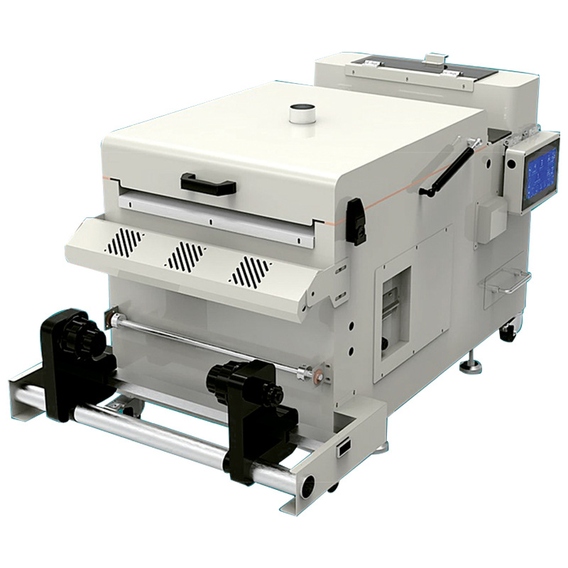 白墨烫画a3打印机抖粉机dtf打印服装t恤图案柯式数码印花烫画机