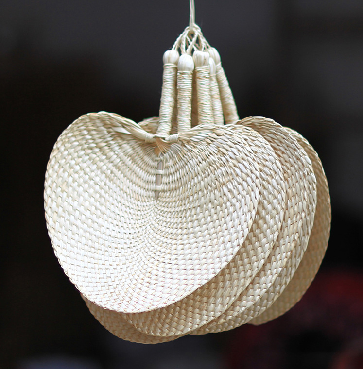 竹编扇子大蒲扇编织夏季手摇宝宝老式驱蚊纳凉芭蕉老人风古典批发