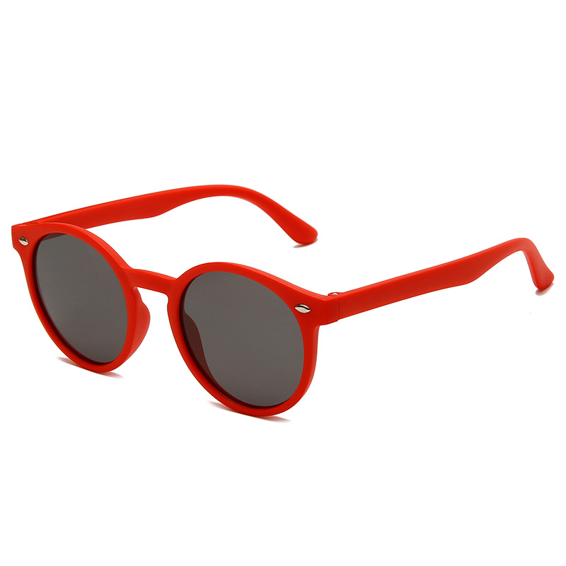 New Children's Fashion Silicone Sunglasses Men and Women Baby UV Protection Polarized Sunglasses Cute Decorative Goggles