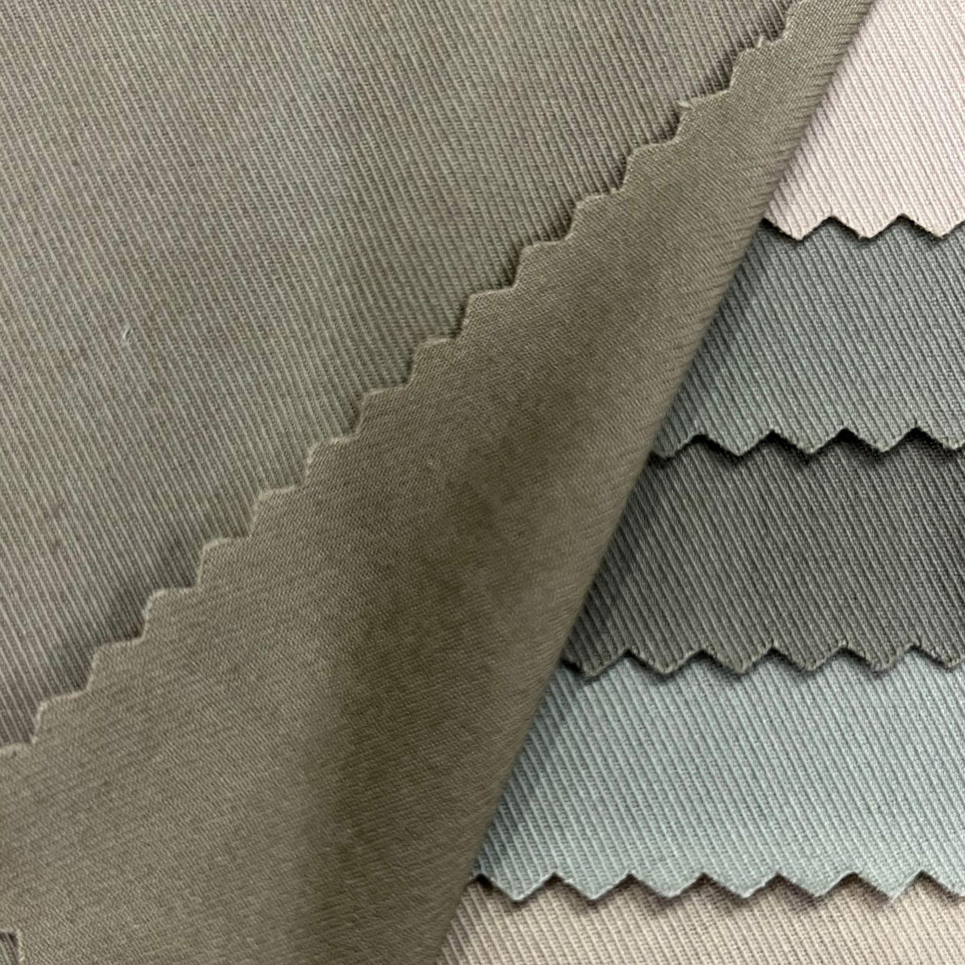 源头厂货60支棉锦骑兵斜弹力60s*32s 130g 61棉33尼龙3氨纶面料