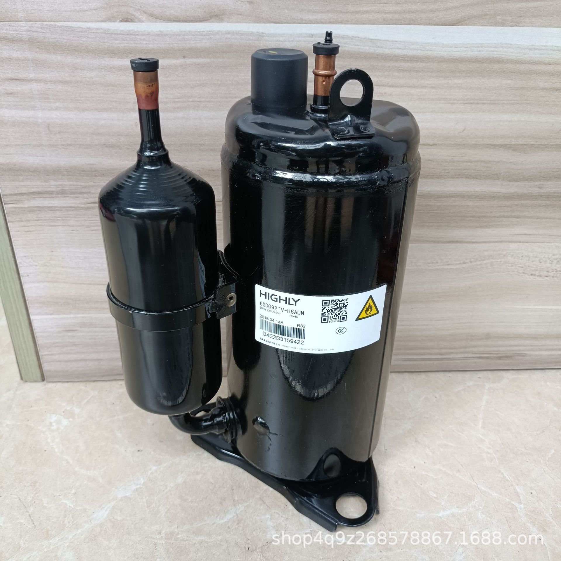 全新原装highly海立1匹定频转子gsd092tv-h6aun空调制冷压缩机r32