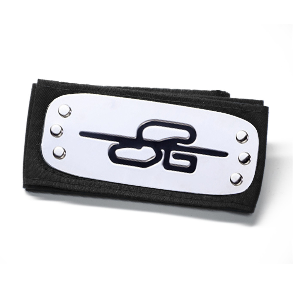 火影忍者木叶标志鸣人佐助卡卡西头带护额动漫周边厂家批发 现货