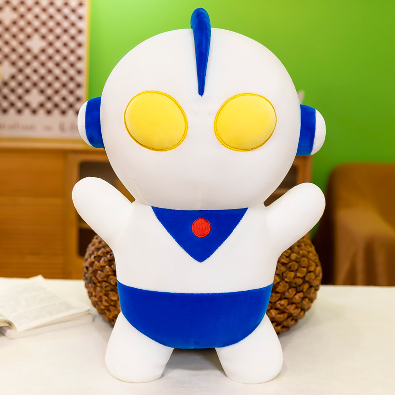 New Ultraman Plush Toy Children Accompany Doll Children's Cartoon Doll Prize Claw Doll