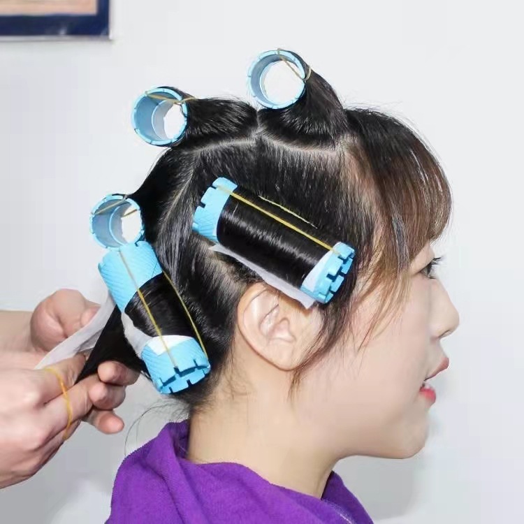 日本杠大号梨花冷烫杠子日本杠卷发杠烫发发针工具防压无痕隔热片