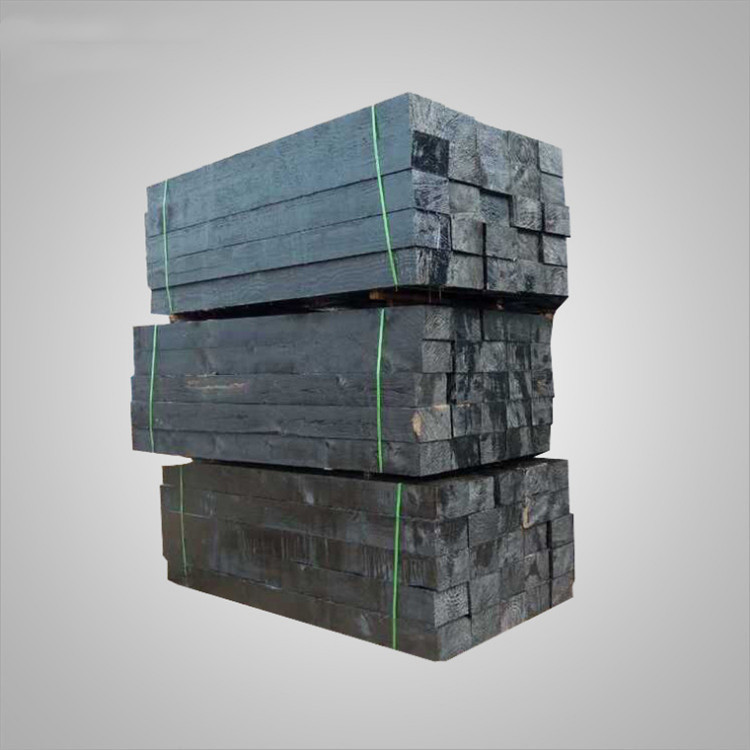 厂家供应建筑工程用落叶松枕木 轨道道岔用油浸枕木 铁路用枕木