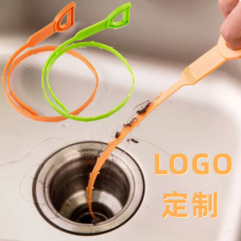 厂家直销优质毛发清理器水槽防堵清洁钩下水道通马桶疏通器家乐钩
