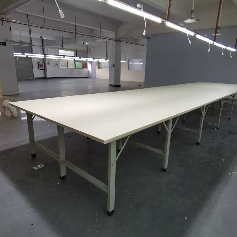 服装裁剪台制衣厂裁布裁缝桌拉布台板裁床检验桌子双层裁床台组合