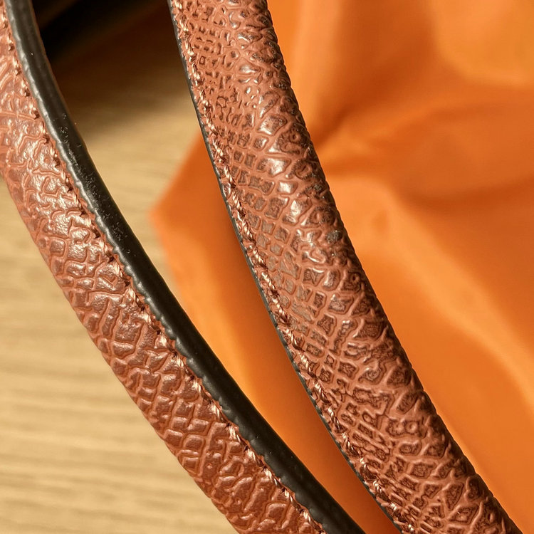 16-7 迷你款 拼皮手拎包尼龙饺子包女批发0.12kg