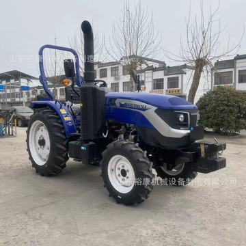 70马力雷沃欧豹m704-2h(g4)四驱拖拉机 农用多地形犁地灭茬打田机
