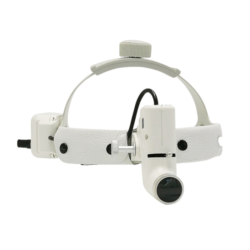 牙科牙医手术头灯 头戴式led聚光灯 5w不散光可调亮度