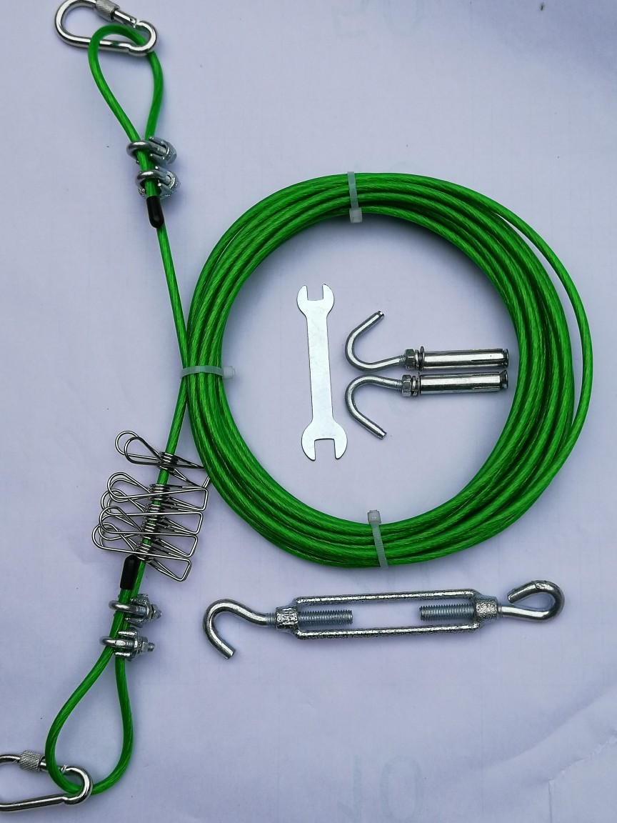 晾衣绳晒被绳户外钢丝绳室内晒被子晾衣架挂晒衣服绳线宿舍晒被绳